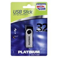 Platinum TWS USB-Stick 32GB Schwarz 177491 USB 3.0