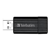 USB FlashDrive 16GB Verbatim PinStripe (schwarz) Blister - Verbatim