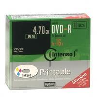 intenso DVD-R Rohling 4.7GB 10 St. Slimcase Bedruckbar