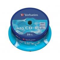 Verbatim CD-R AZO Crystal 700MB 52x SP25