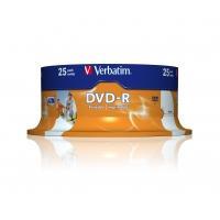Verbatim DVD-R 4,7 GB Wide Inkjet Printable ID Brand