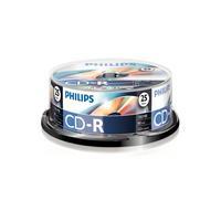Philips - 25 x CD-R - 700 MB (80 Min) 52x - Spindel