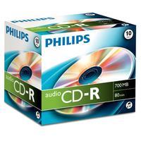 1x10 Philips CD-R 80Min Audio JC