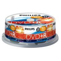 Philips DR4S6B25F - 25 x DVD+R - 4.7 GB (120 Min.) 16x - Spindel