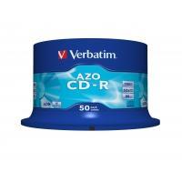 1x50 Verbatim Data Life Plus CD-R 80, 52x Speed, Spindel