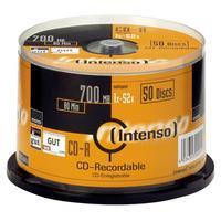 Intenso 1001125 CD-R 80 disc 700 MB 50 stuk(s) Spindel