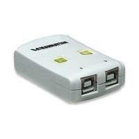 Manhattan USB 2.0 Automatic Sharing Switch 480Mbit/s Wit hub & concentrator