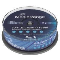 MediaRange MR503 25GB BD-R 25stuk(s) Lees/schrijf blu-ray disc