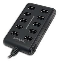 LogiLink UA0125 10-poorts USB lader