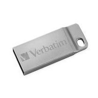 Verbatim Metal Executive 16GB USB 2.0 Capacity Zilver USB flash drive