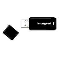 Black USB Stick 16GB USB 2.0 Zwart