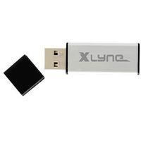 XLYNE Alu 4GB 4GB USB 2.0 Zilver USB flash drive