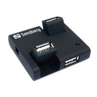 Sandberg (133-67) External 4-Port USB 2.0 Hub, 5 Year Warranty