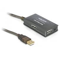 Kabel USB 2.0 Verl?ngerung+Hub aktiv 10m - Delock