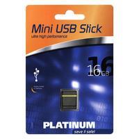 platinum Mini USB-Stick 16GB Schwarz, Blau USB 2.0