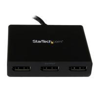 StarTech.com Mini DisplayPort 1.2 zu Triple Head DisplayPort MST Hub