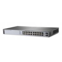 Switch HP 1820-24G-PoE+ (185W) Managed L2 Gigabit Ethernet (10/100/1000) Power over Ethernet (PoE) 1U Grijs