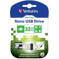 verbatim Store 'n' Stay Nano USB-Stick 32GB Schwarz USB 2.0