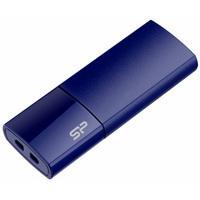 Silicon-Power Silicon Power 32GB Ultima U05 USB 2.0 flashdrive Blauw. Capaciteit: 32 GB, USB-versie: 2.0, USB-Type-A-aansluiting. Vormfactor: Glij. Gewicht: 9,2 g. Kleur van het product: Blauw