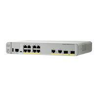 Cisco WS-C3560CX-8PC-S Managed Gigabit Ethernet (10/100/1000) Power over Ethernet (PoE) Wit netwerk-switch