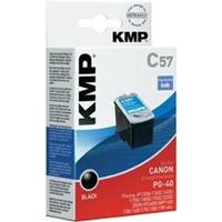 KMP Inkt vervangt Canon PG-40 Compatibel Zwart C57 1500,4001
