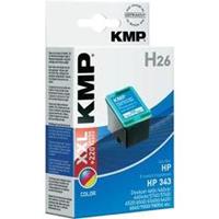 KMP Inkt vervangt HP 343 Compatibel Cyaan, Magenta, Geel H26 1024,4343
