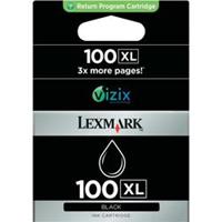 Cartridge Origineel Lexmark 100XL Zwart
