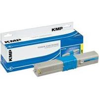KMP Tonercassette vervangt OKI 50193310 Compatibel Geel 2200 bladzijden O-T39