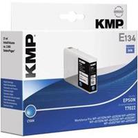 kmp Tinte ersetzt Epson T7022 Kompatibel Cyan E134 1620,4003