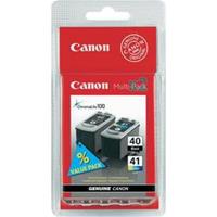 Canon Originele inktcartridge (2 stuks)  PG-40/CL41 Tricolor Zwart