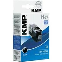 Tintenpatrone KMP, kompatibel für HP 920XL (CD975AE), schwarz