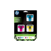 HP 363 Multipack CMY kleur