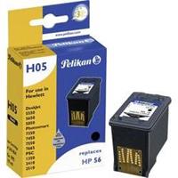 Pelikan Inkt vervangt HP 56 Compatibel Zwart 341464