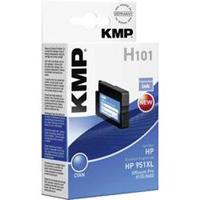 KMP Inkt vervangt HP 951XL Compatibel Cyaan H101 1723,4003