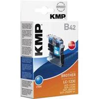 kmp Tinte ersetzt Brother LC-123 Kompatibel Cyan B42 1525,0003