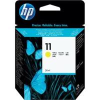 HP Tinte HP 11 (C4838AE) für HP, Inhalt: 28 ml, gelb