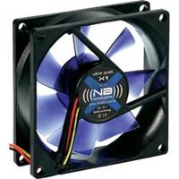 NoiseBlocker X1 PC ventilator (b x h x d) 80 x 80 x 25 mm