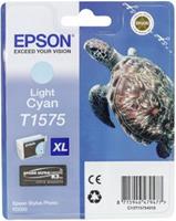 Epson T1575 licht cyaan (Origineel)