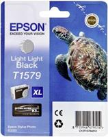 Epson T1579 inkt cartridge licht licht zwart hoge capaciteit (origineel)