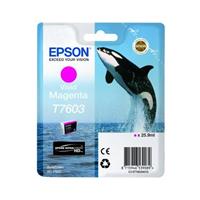 Epson T7603 inkt cartridge vivid magenta (origineel)