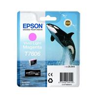 Epson T7606 inkt cartridge vivid licht magenta (origineel)
