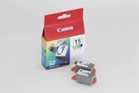Canon BCI-15C inkt cartridge kleur 2 stuks (origineel)