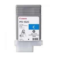 PFI-102C inkt cartridge cyaan (origineel)