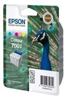 Epson T001 inkt cartridge kleur (origineel)