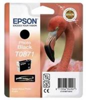 Epson T0871 inkt cartridge foto zwart (origineel)