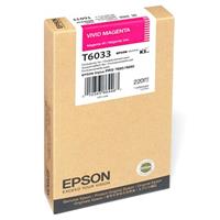 Epson Druckerpatrone T6033 vivid magenta 220,0ml - Original