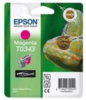 Epson inktcartridge T0343 magenta, 440 pagina's - OEM: C13T03434010