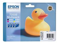 Epson inktcartridge T0556, 4 kleuren multipack, 290 pagina's - OEM: C13T05564010