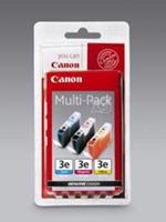 Canon Original Druckerpatronen BCI-3CL Multipack cyan, magenta, gelb 500 Seiten 13ml (4480A265)