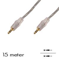 Intronics Audio kabel "Jack 3.5mm" M/M (15 Meter)